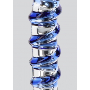 Gode en verre G-SPOT GEMSTONE 17 x 3.7cm | Plaisir et Fun