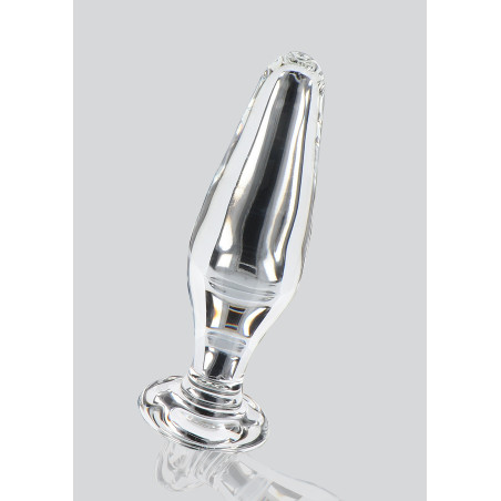 Plug en verre STAR SPARKLER 11 x 3.5cm