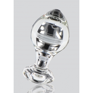 Plug en verre BRILLIANT STAR 8 x 4.5cm | Mega Plaisir