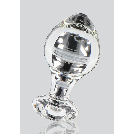 Plug en verre BRILLIANT STAR 8 x 4.5cm | Mega Plaisir
