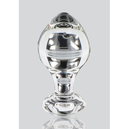 Plug en verre BRILLIANT STAR 8 x 4.5cm | Mega Plaisir