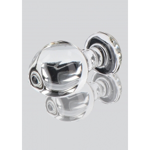 Plug en verre BRILLIANT STAR 8 x 4.5cm | Mega Plaisir