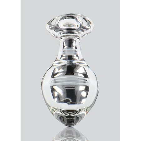 Plug en verre BRILLIANT STAR 8 x 4.5cm | Mega Plaisir