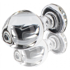 Plug en verre BRILLIANT STAR 8 x 4.5cm | Mega Plaisir