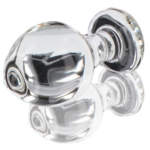 Plug en verre BRILLIANT STAR 8 x 4.5cm | Mega Plaisir