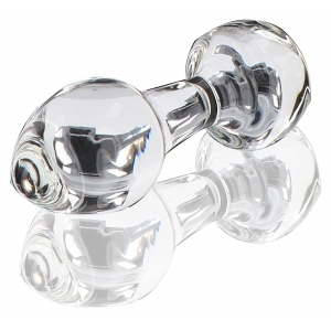 Plug en verre STARGAZER 6 x 3.7cm