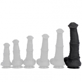 Gode horse géant CENTAURA XXXL 27 x 9cm Noir