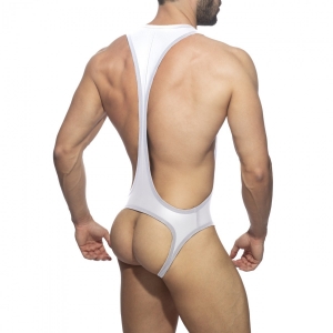 Body Bottomless SEXY BODYSUIT Blanc
