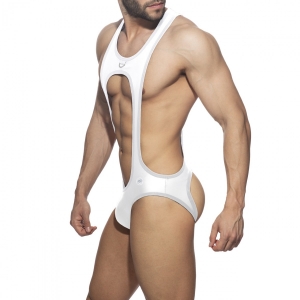 Body Bottomless SEXY BODYSUIT Blanc