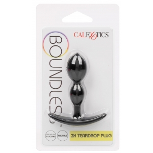 Plug anal en silicone TEARDROP Boundless 7 x 2cm