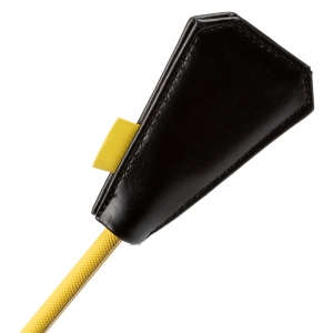 Cravache FEATHER CROP Boundless 50cm Noir-Jaune