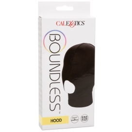 Cagoule HOOD Boundless Noire avec Ouverture Bouche 2