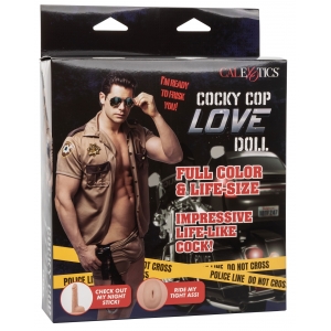 Poupée Gonflable Homme COCKY COP Sexe 13cm