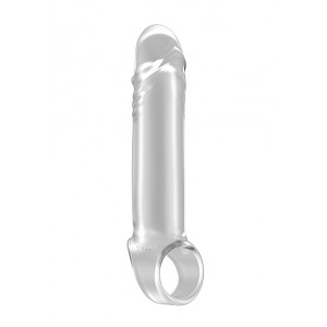 Gaine de pénis STRETCHY PENIS Sono N°31 | 11 x 3 cm Transparente