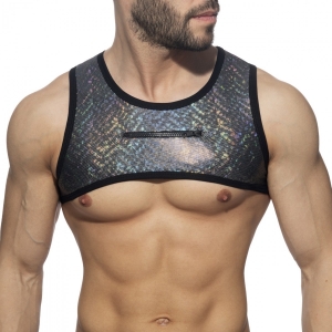 Harnais GLITTER AD Fetish Noir