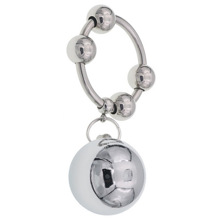 Anneau en métal avec 1 boule WEIGHT HANGER 90g
