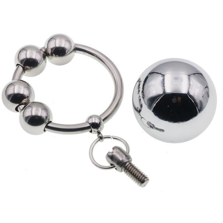 Anneau en métal avec 1 boule WEIGHT HANGER 90g
