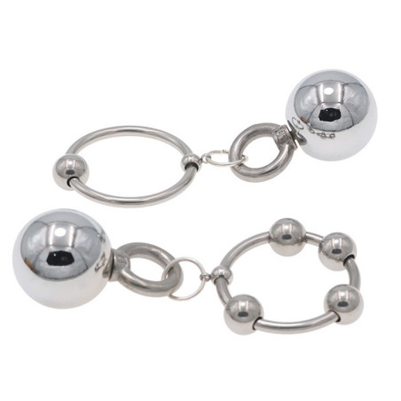 Anneau en métal avec 1 boule WEIGHT HANGER 90g