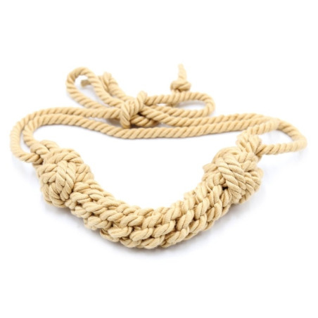 Bâillon Cordage HEMP GAG 12cm