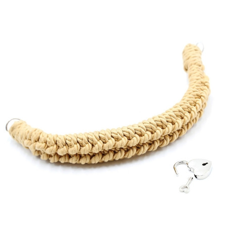 Collier Corde HEMP COLLAR 45cm