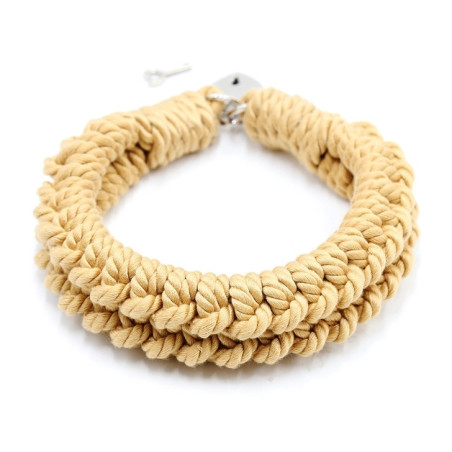 Collier Corde HEMP COLLAR 45cm