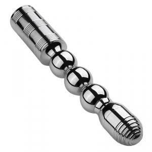 Chapelet anal vibrant Métal VIBRATOR BEADS 15 x 3 cm