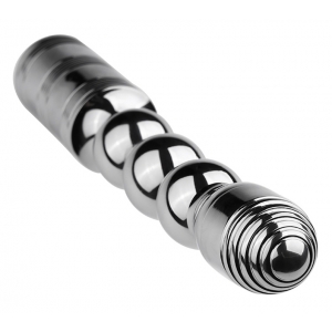 Chapelet anal vibrant Métal VIBRATOR BEADS 15 x 3 cm