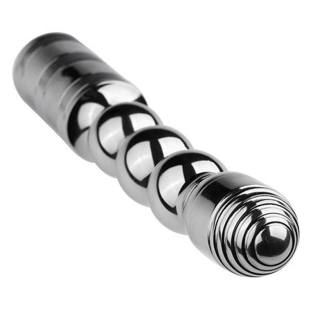 Chapelet anal vibrant Métal VIBRATOR BEADS 15 x 3 cm