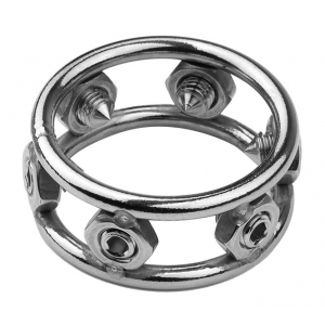 Cockring en métal avec des pics SPIKES STEEL