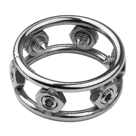 Cockring en métal avec des pics SPIKES STEEL