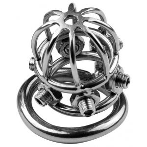 Cage de chasteté en métal SPIKE COCK 6 x 3.2cm