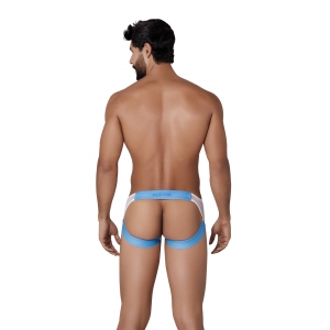 Jockstrap transparent HUNCH Blanc-Bleu