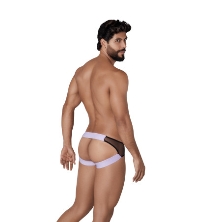 Jockstrap transparent HUNCH Noir-Violet