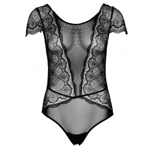 Body Heart Lace Noir