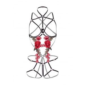 Body Rose Strappy avec Cache-seins