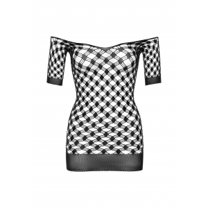 Mini Robe Fence Net Noire