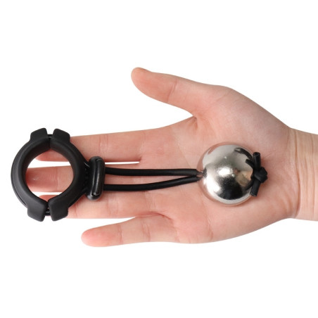 Anneau avec Boule RING HEAD BALL S | Poids 80g