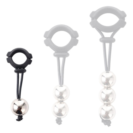 Anneau avec boule pendante COCK HEAD BALL S | Poids 180g