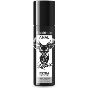 Lubrifiant Silicone RELAX Black Hole Bouteille 30ml