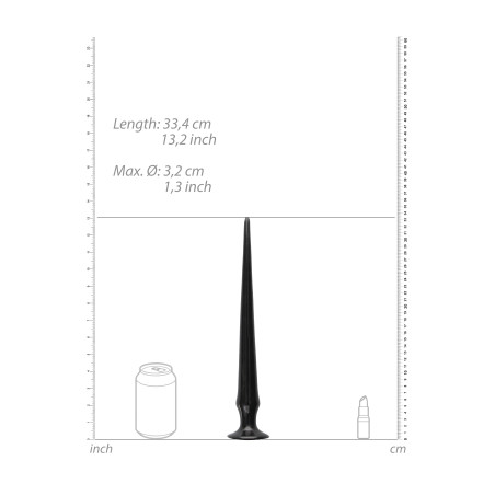 Plug long ASS SPIKE 33 cm | L'anal en profondeur