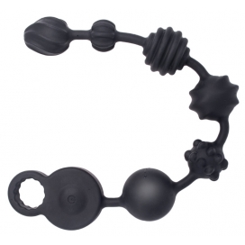 Boules anales vibrantes BEADS VIBES S 28 x 3.5cm 2