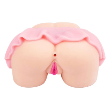 Masturbateur Fessier MINI SKIRT Vagin-Anus Rose