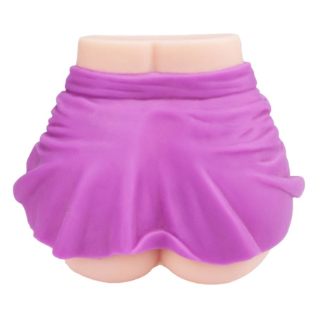 Masturbateur Fessier MINI SKIRT Vagin-Anus Violet