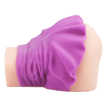 Masturbateur Fessier MINI SKIRT Vagin-Anus Violet