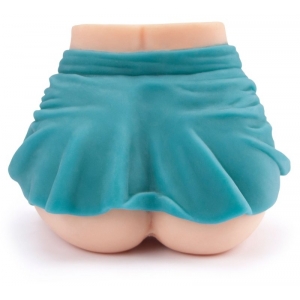 Masturbateur Fessier MINI SKIRT Vagin-Anus Vert