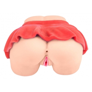 Masturbateur Fessier MINI SKIRT Vagin-Anus Rouge
