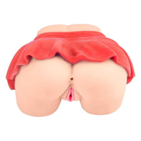 Masturbateur Fessier MINI SKIRT Vagin-Anus Rouge