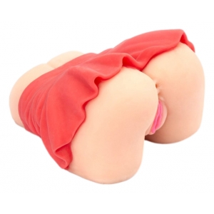 Masturbateur Fessier MINI SKIRT Vagin-Anus Rouge