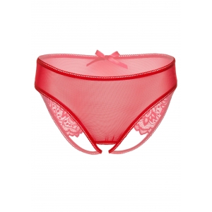 Culotte ouverte Arrière Nicolette Rouge