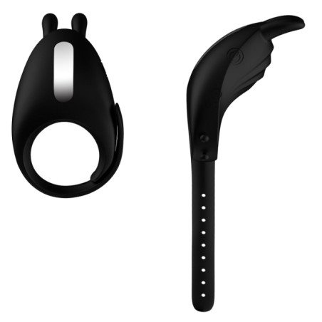 Cockring vibrant avec Diamètre ajustable RINBIT 7 Vibrations